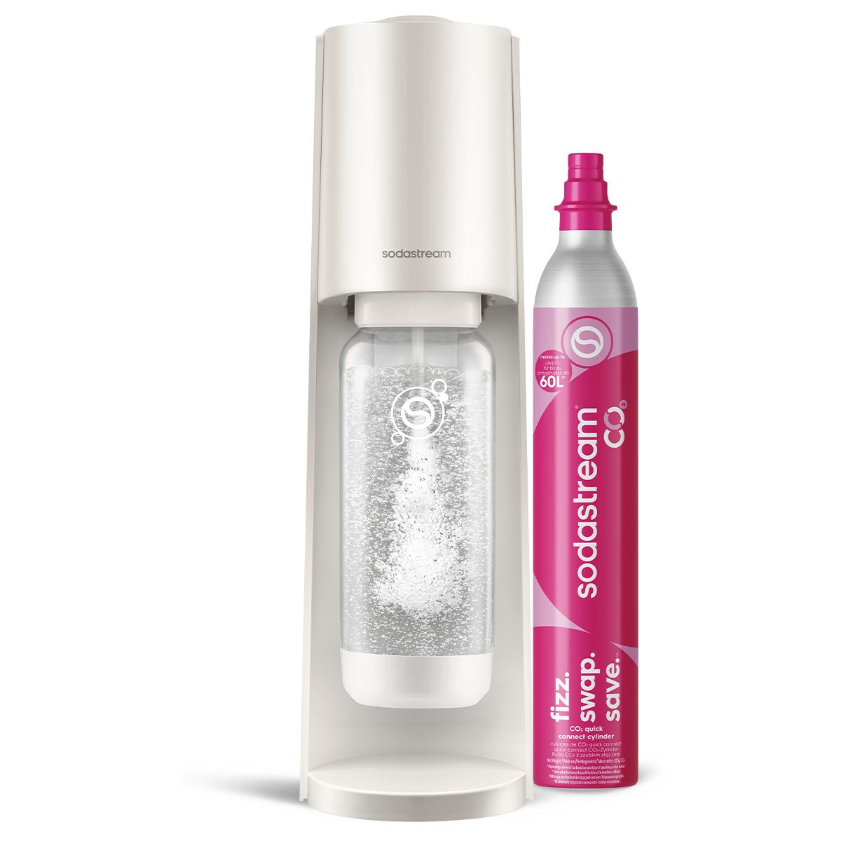 Machine à soda CLASSIC Blanche couleur unique, SODASTREAM