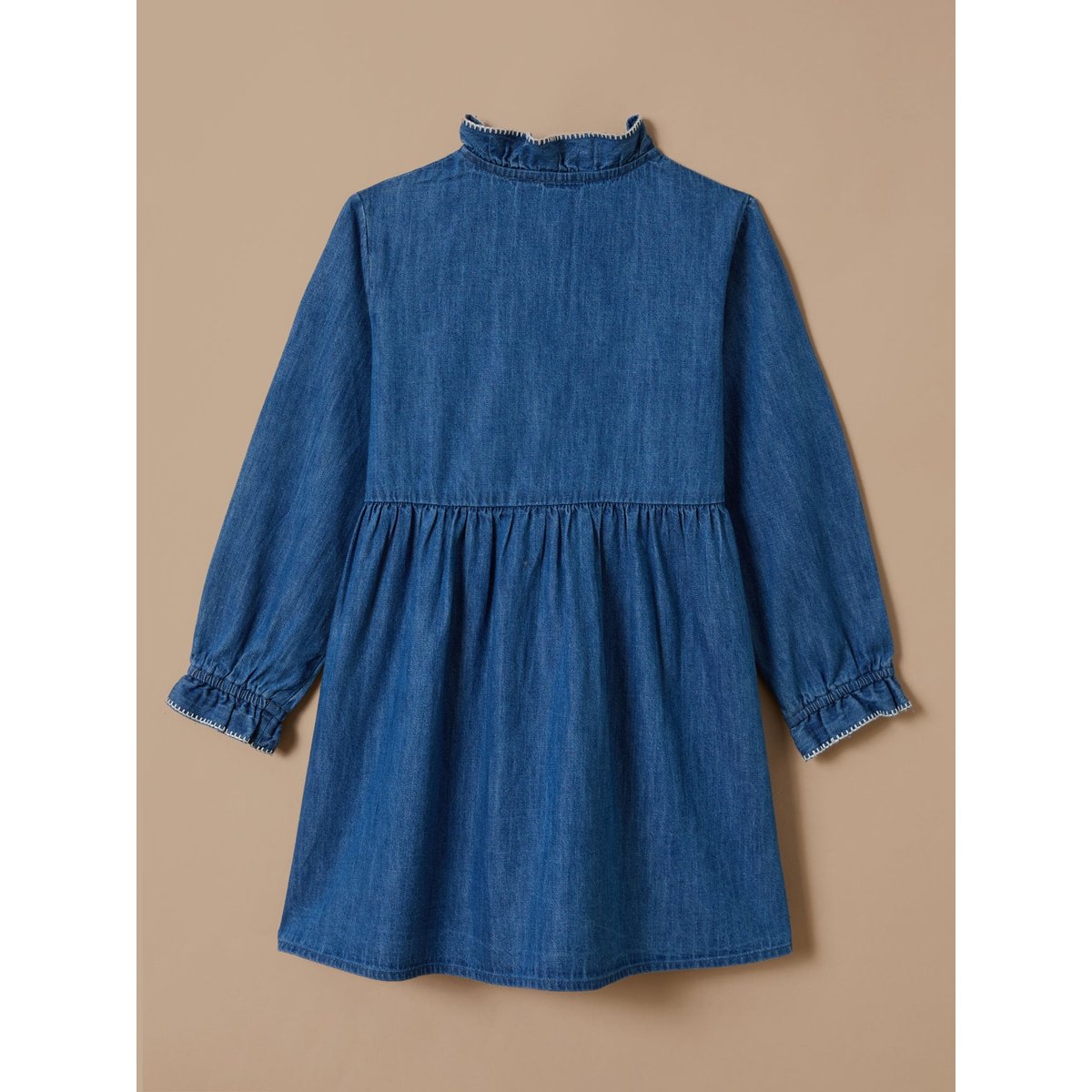 Robe en denim denim bleu, CYRILLUS