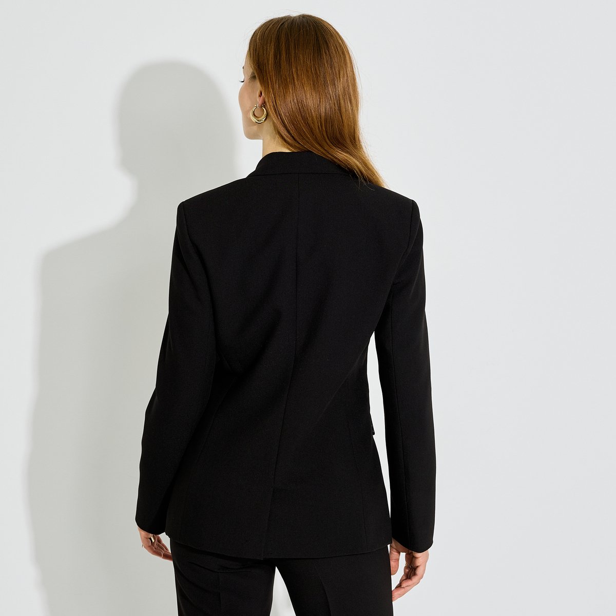 Veste blazer double boutonnage noir, GRAIN DE MALICE