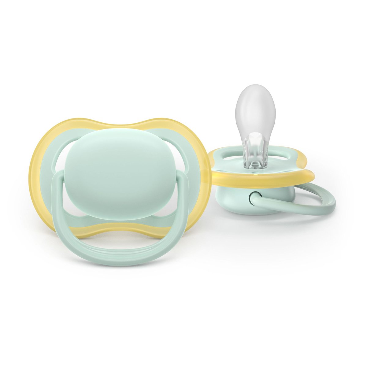 Lot de 2 sucettes Ultra Air 0-6 mois SCF087/05 couleur unique, PHILIPS AVENT