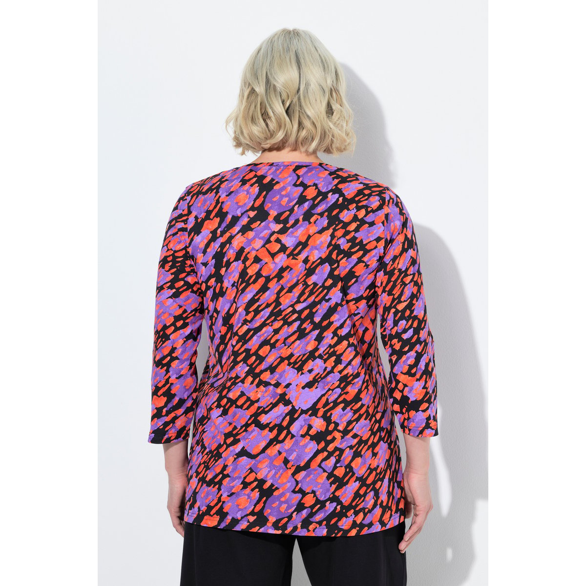 T-shirt noir, ULLA POPKEN