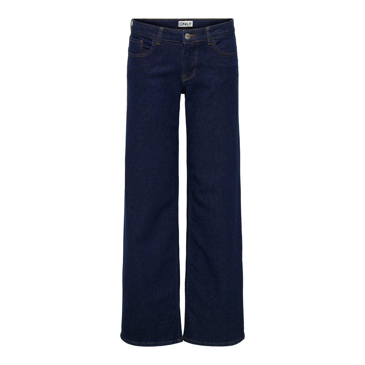 Jean À Jambe Large dark blue denim, ONLY