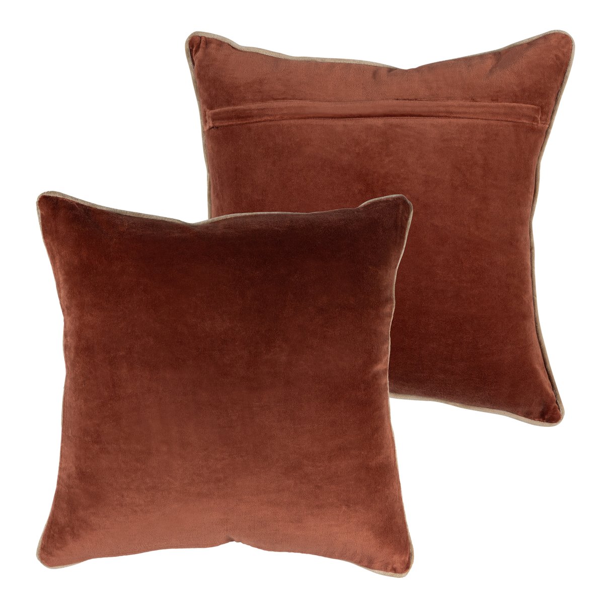 Coussins décoratifs en coton ZENA multicolore, WOOOD