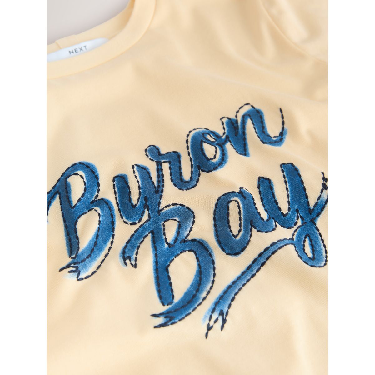 T-shirt col rond en tissu épais graphique de byron bay, NEXT