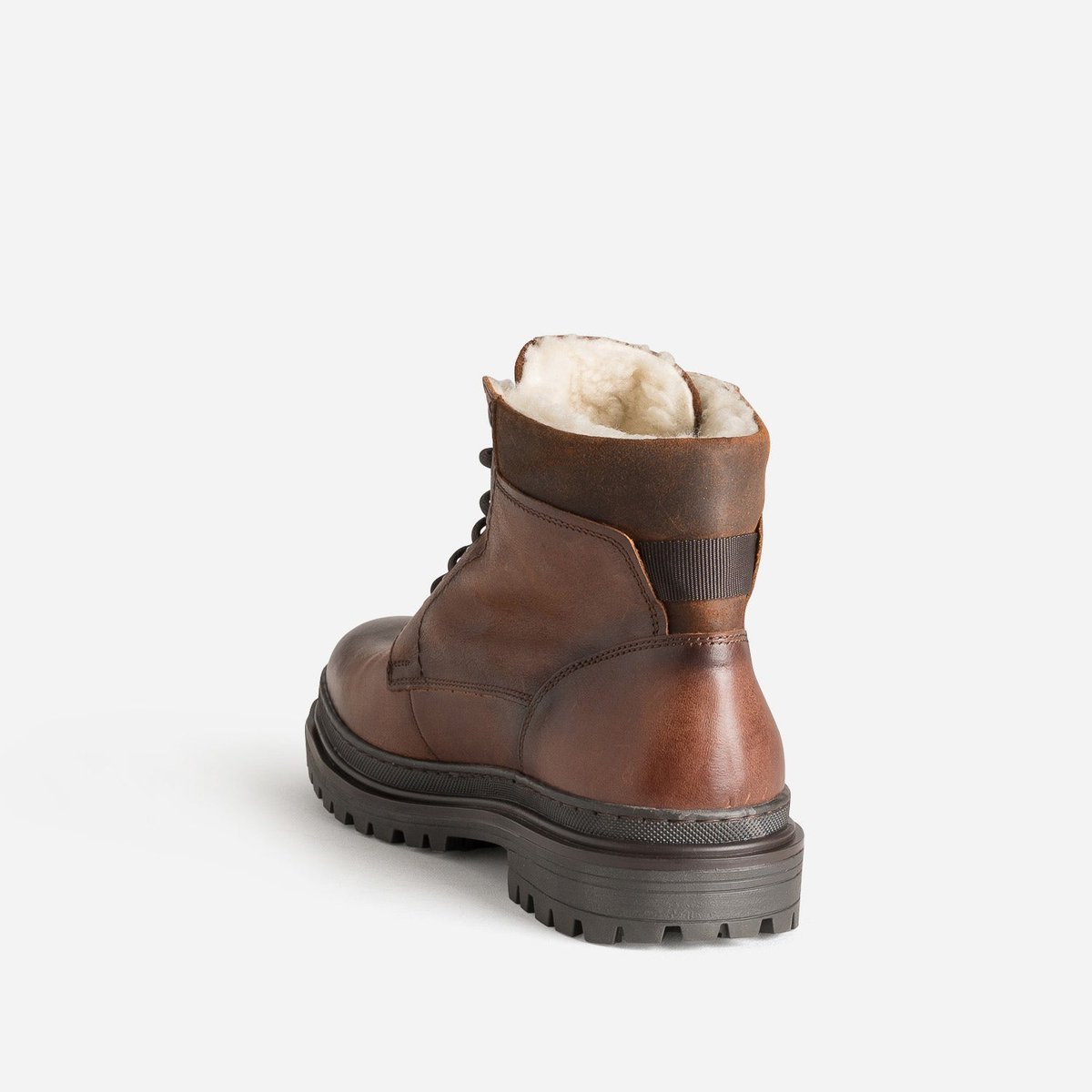 Boots en cuir LOAN marron, ERAM