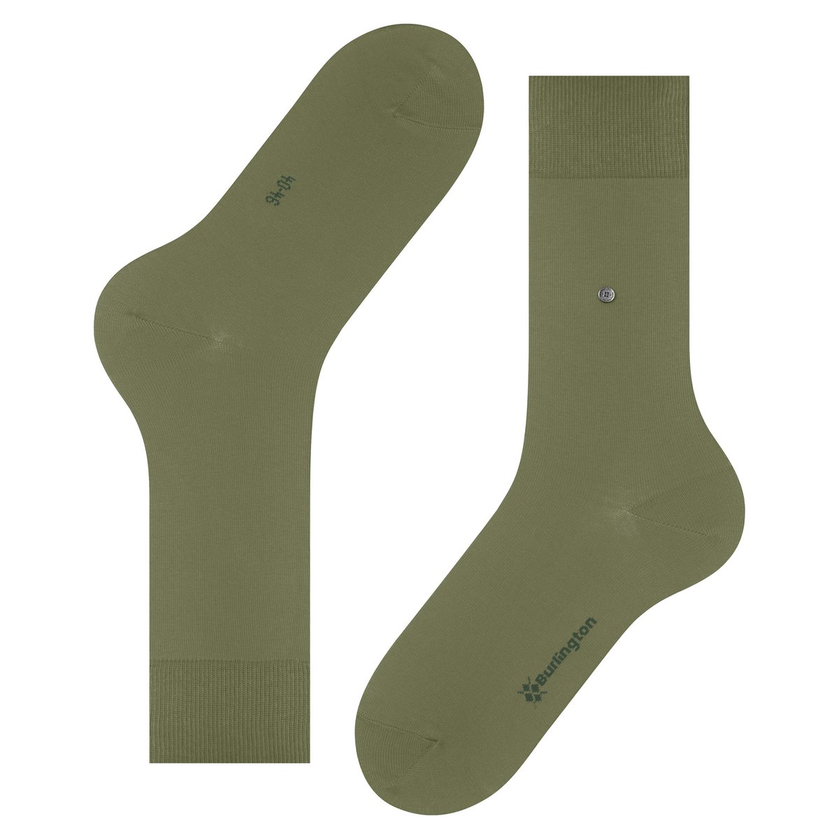 Chaussettes Lord Opaque vert, BURLINGTON
