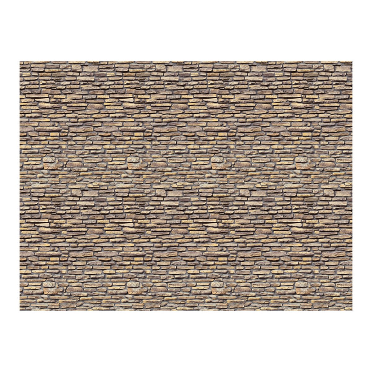 Papier peint intissé panoramique Stone - stylish design beige, EDEN