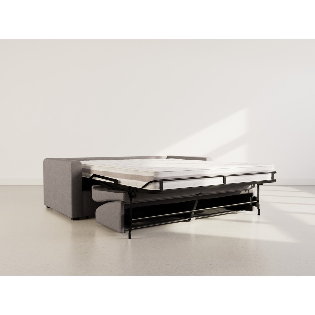 Lit - JULIA gris, BEST MOBILIER