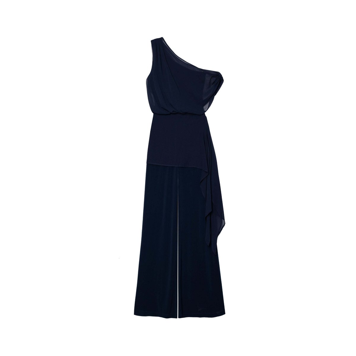 Combinaison longue en maille OLIVIA bleu, THE-ARE