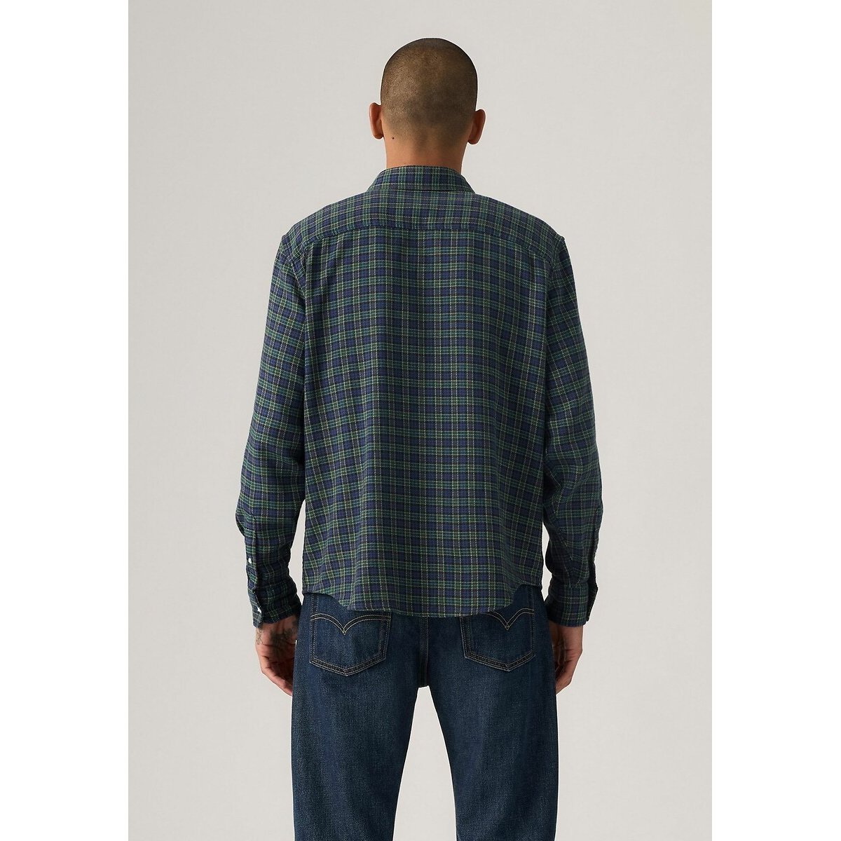 Authentic Button-Down Shirt checked blue/green, LEVI'S