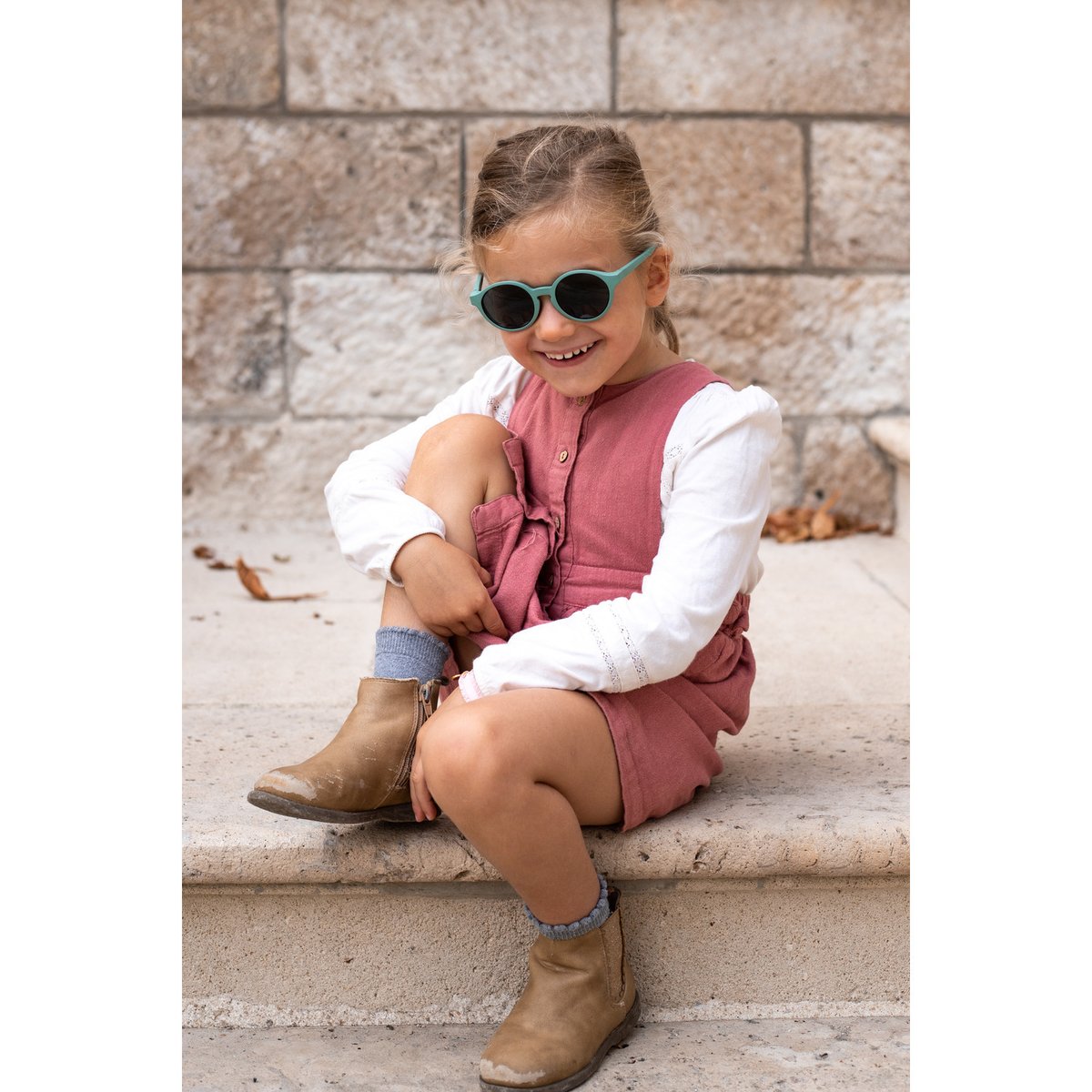 Lunettes de soleil enfant 4-6 ans vert sauge, BEABA
