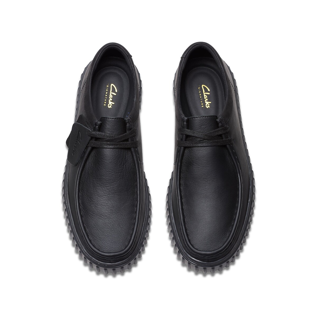 Derbies en cuir Torhill Lo noir, CLARKS