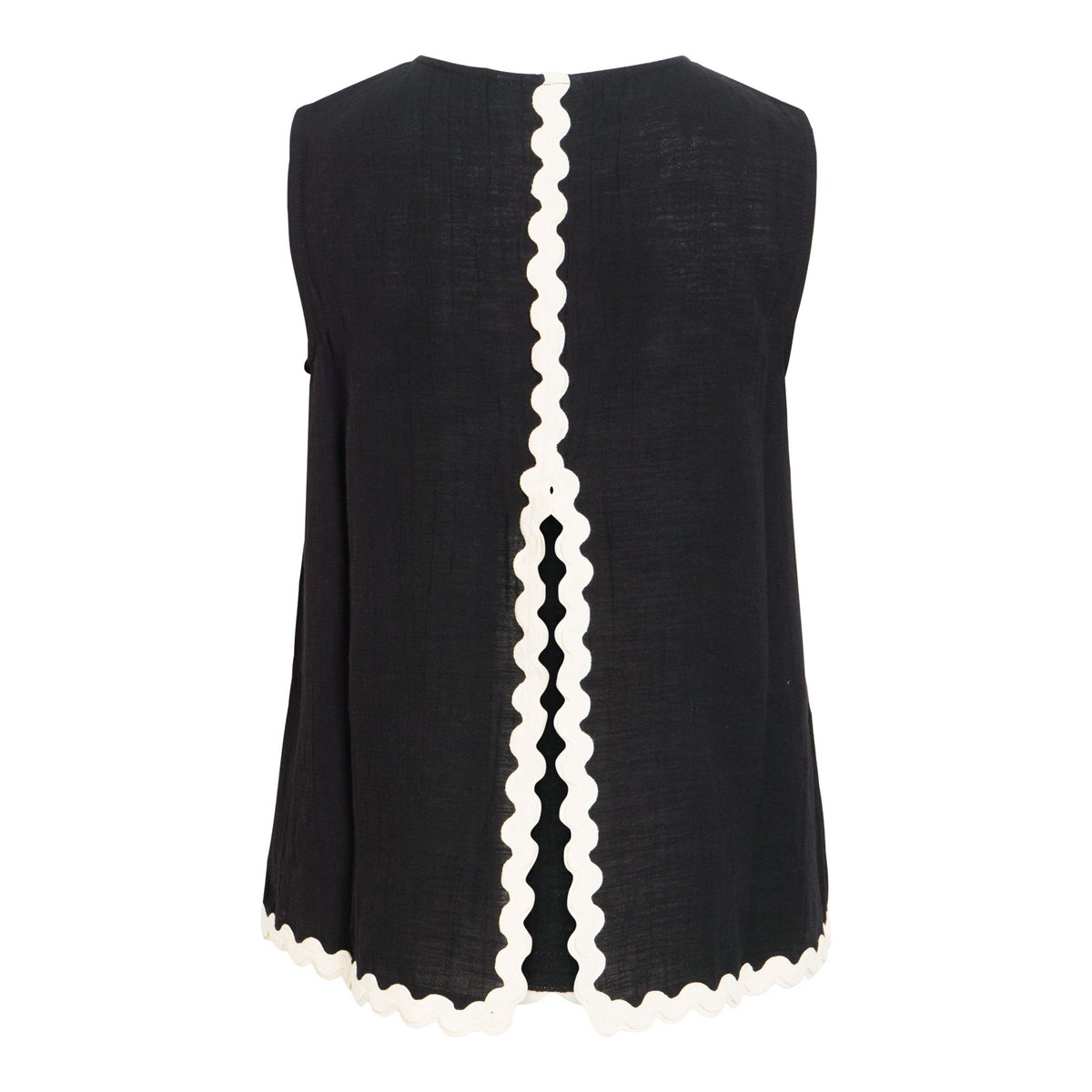 Top Sans Manches noir - black beauty1, VILA