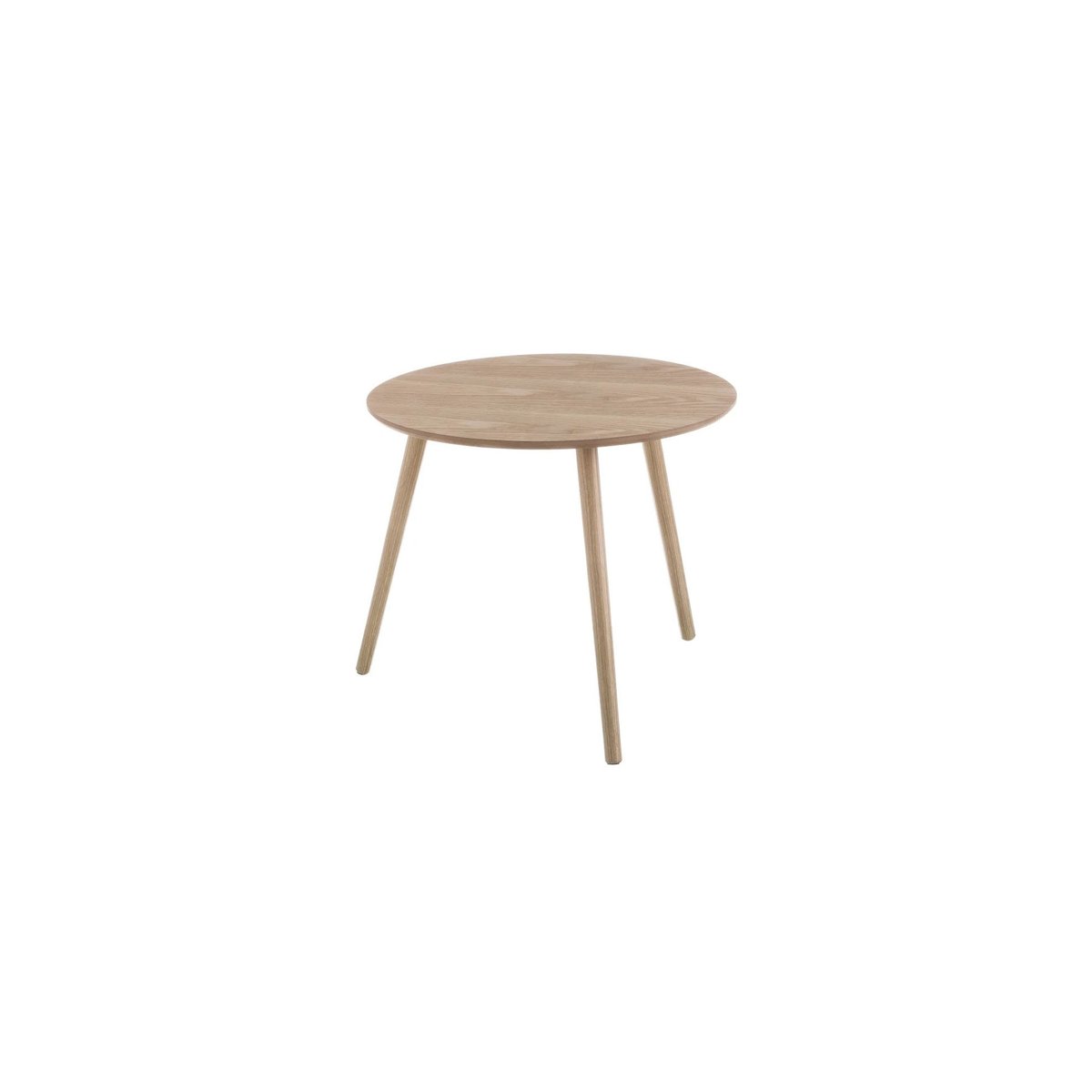 Table Basse Ronde en Bois MDF bois, WADIGA