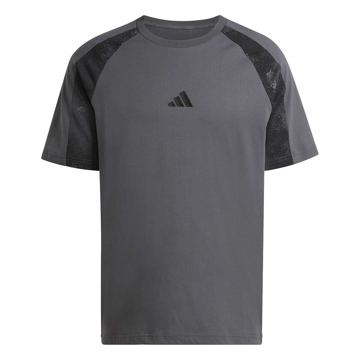 Camo Seasonals T-Shirt with Short Sleeves dark grey, ADIDAS SPORTSWEAR