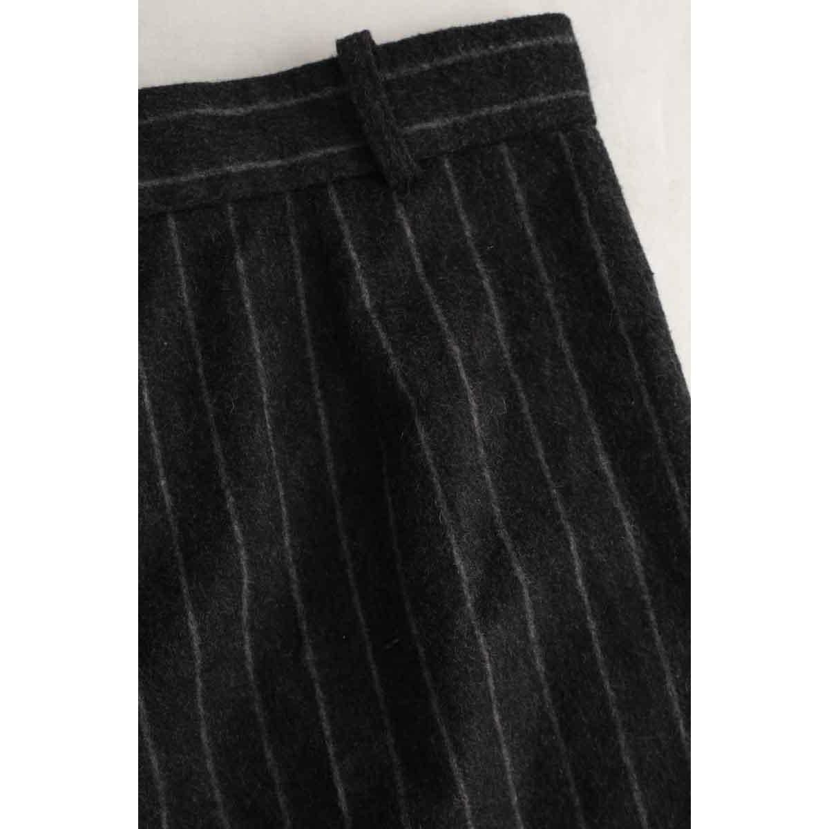 Pantalon droit - Très Bon État anthracite, SANDRO