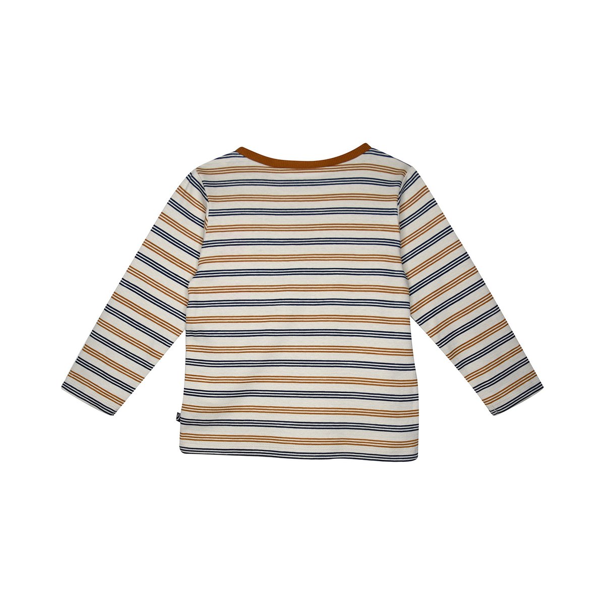 Tee shirt jimy interlock manches longues enfant blanc, SUCRE D'ORGE