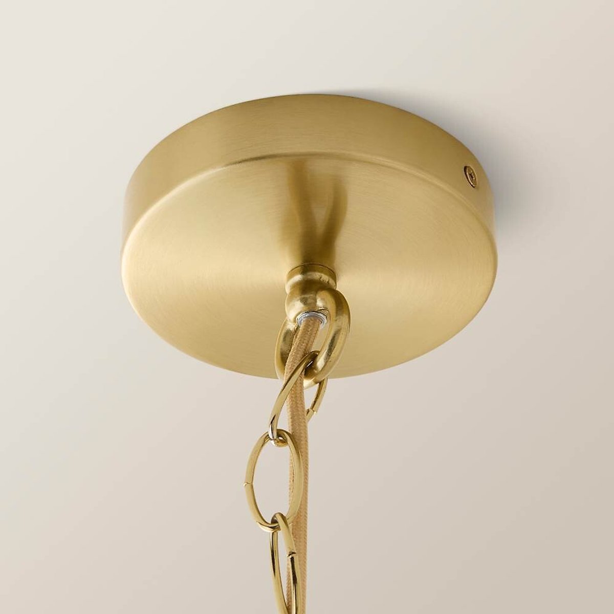 Jemima 3-Tier Disc Chandelier with Bulb green, ÉDITÉ