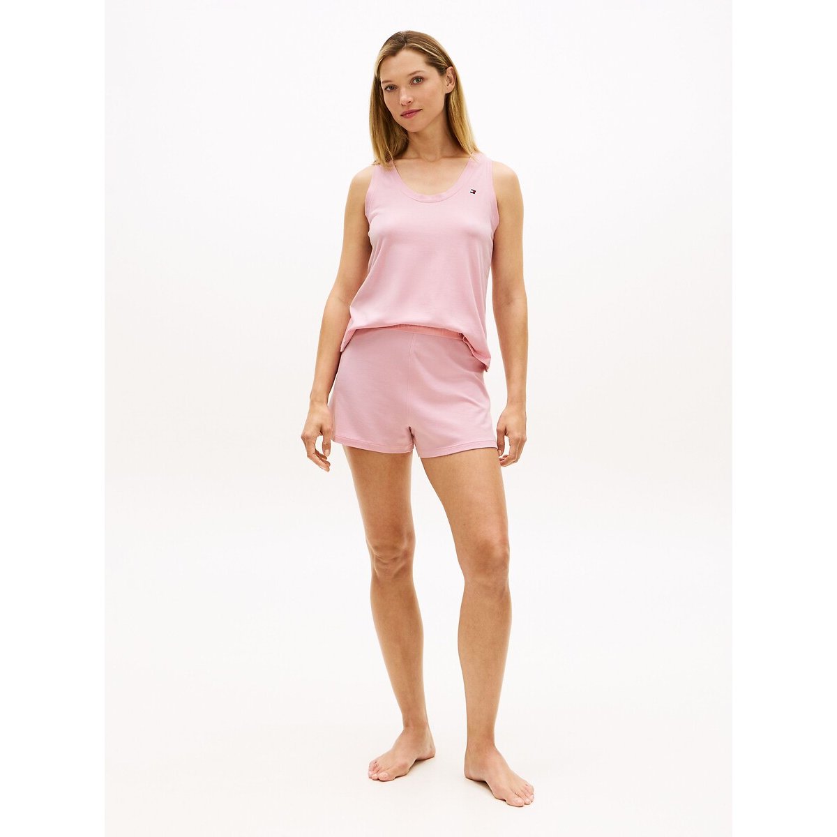 TH Essentials Pyjama Top pink, TOMMY HILFIGER