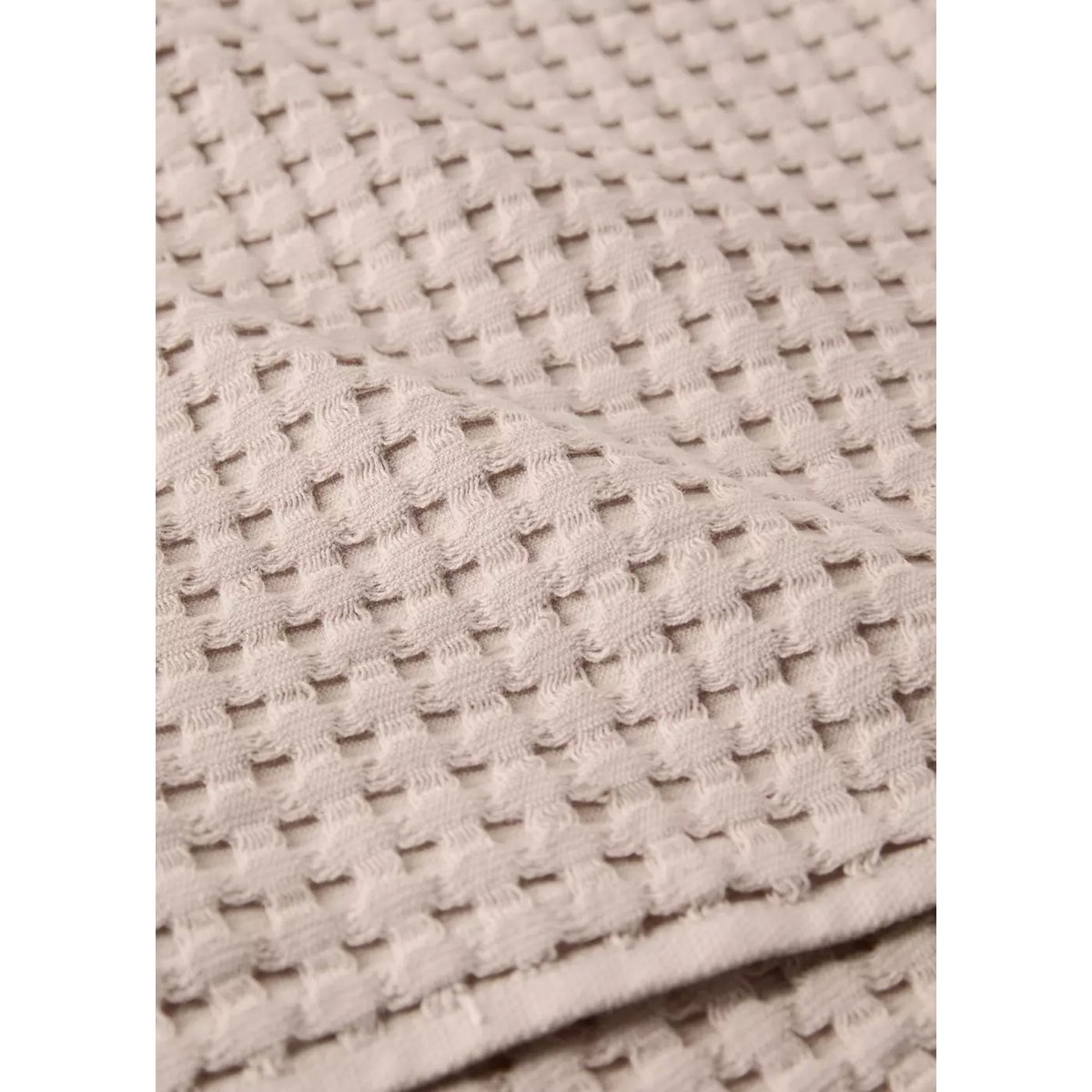 Drap de bain en coton gaufré abricot, MANGO HOME