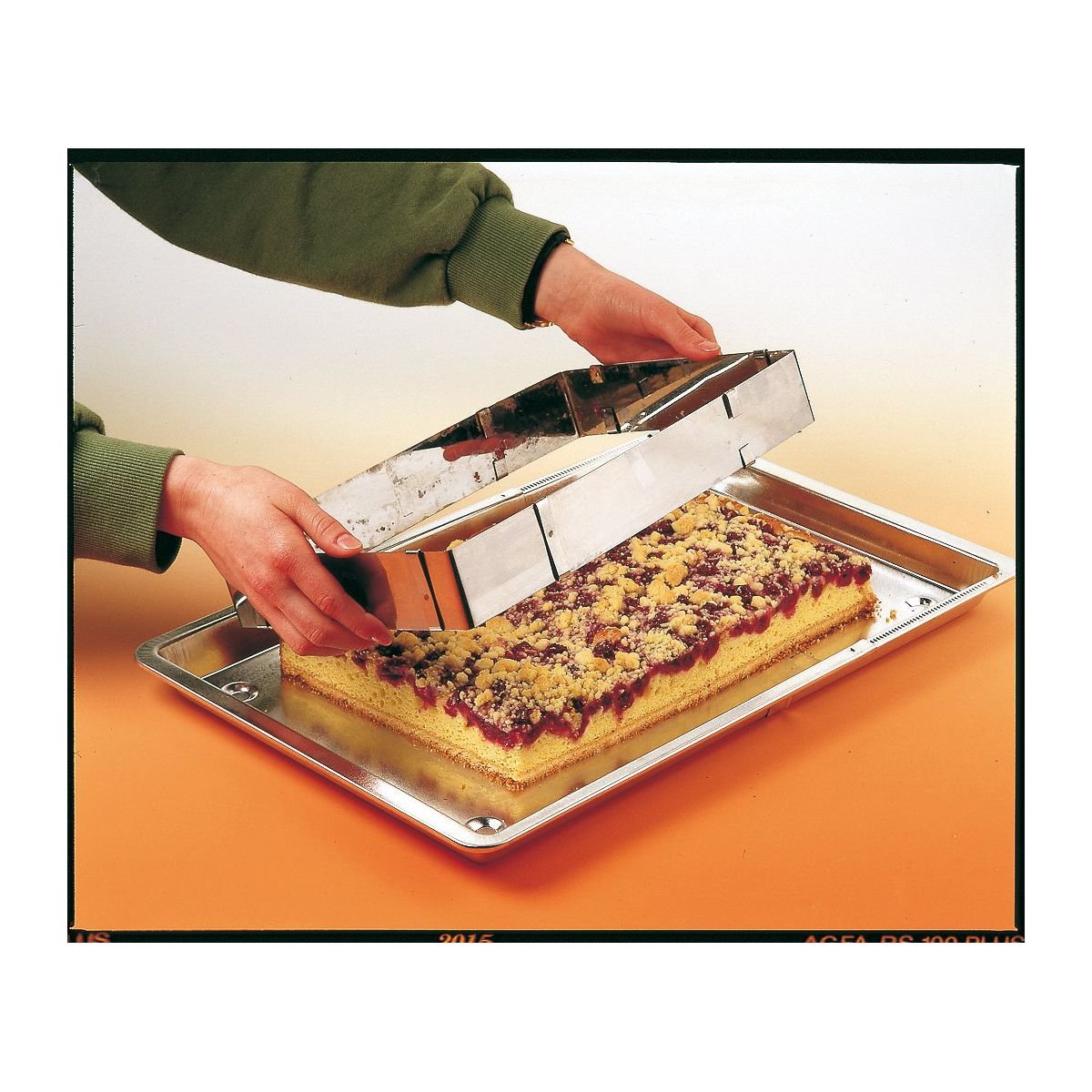 Cadre à gâteau réglable SMART PASTRY inox, ZENKER