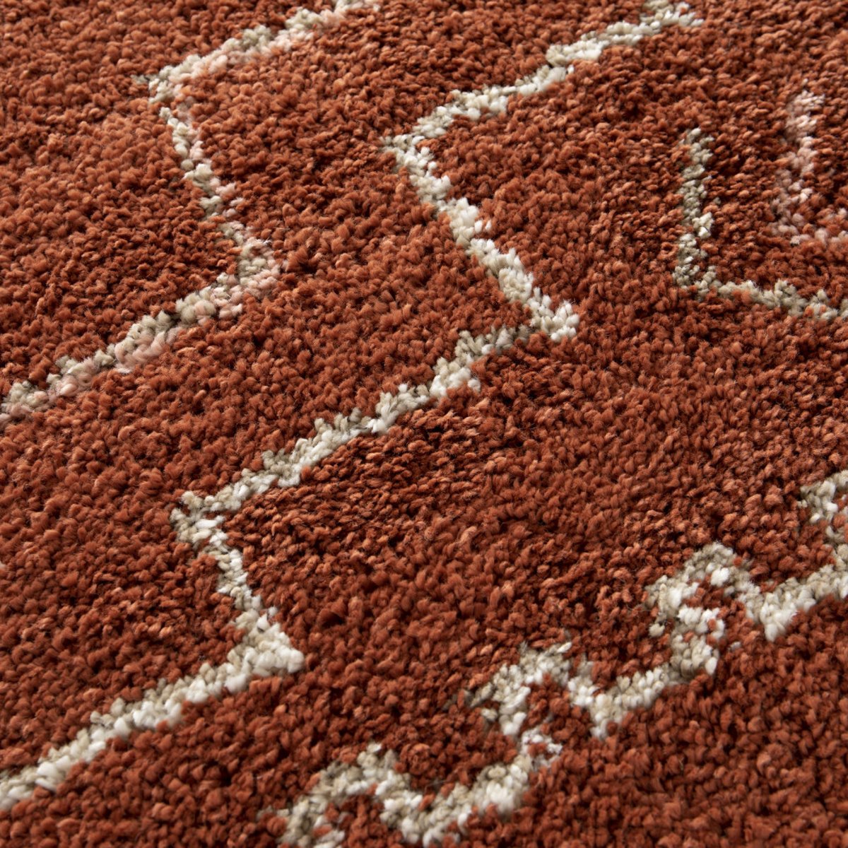 Tapis d’inspiration berbère- OLIE II rouille, DRAWER