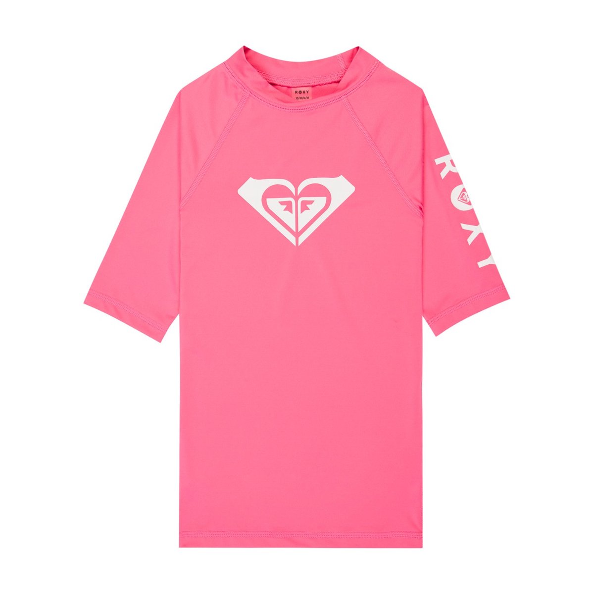 Lycra manches courtes WHOLE HEARTED. rose sangria sunset, ROXY