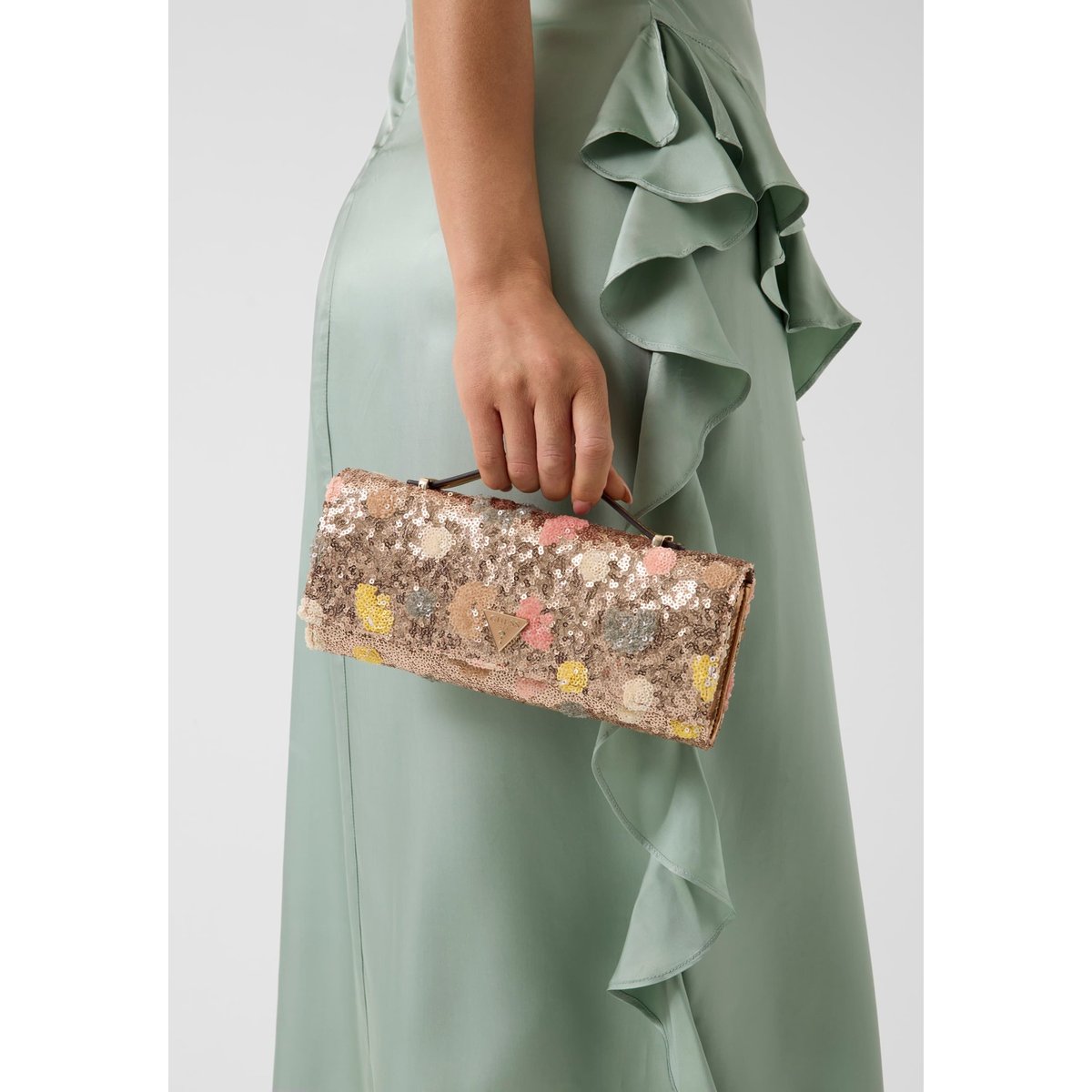 Pochette Tasmin fantaisie multicolore, GUESS