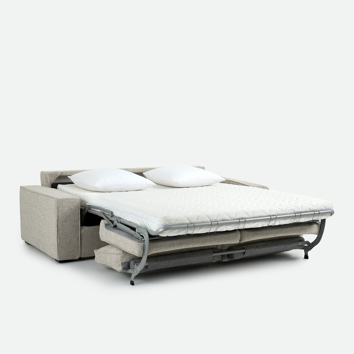 Canapé convertible 2, 3 ou 4 places, Premium HR, tissu texturé moucheté, CECILIA ecru/bleu, LA REDOUTE INTERIEURS