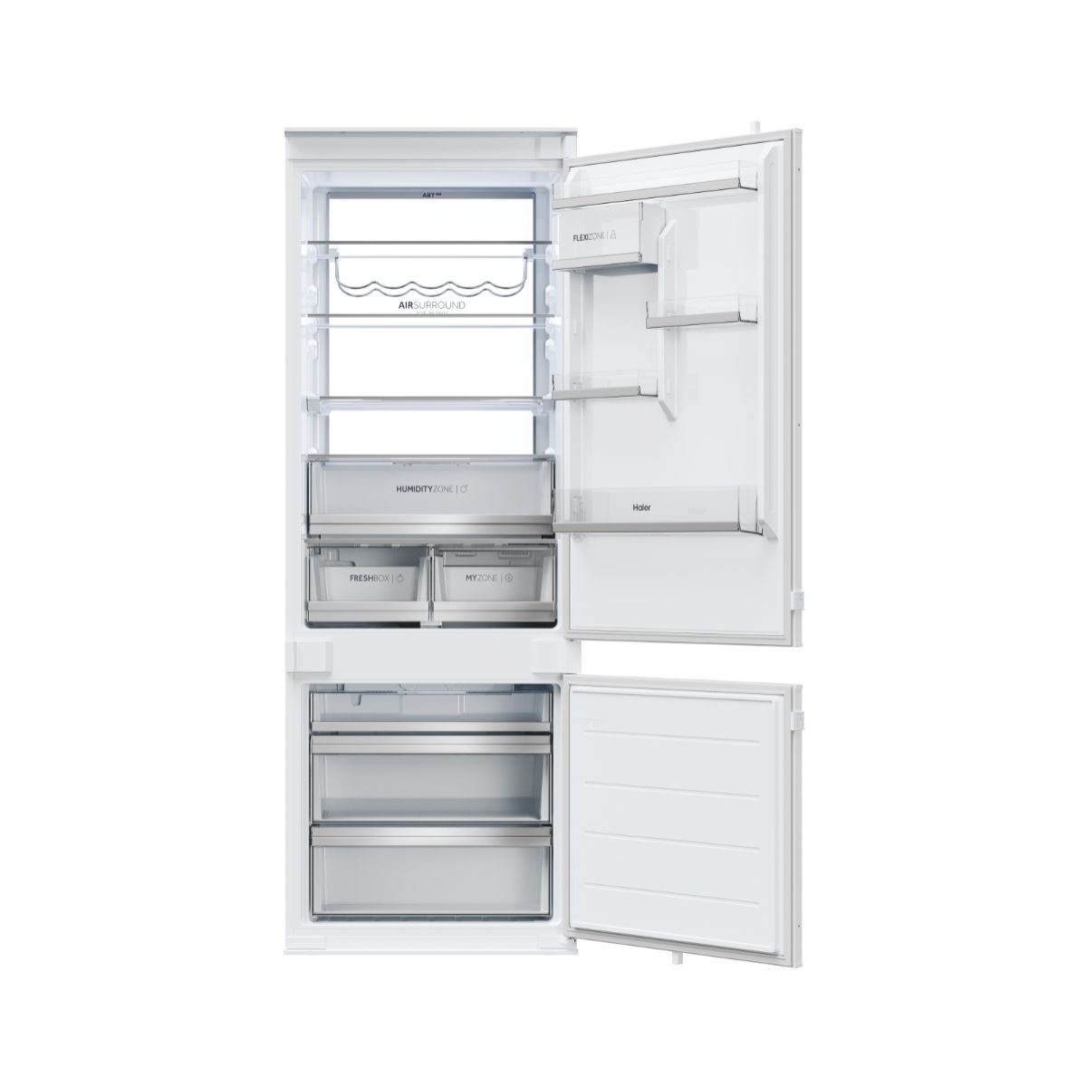 Réfrigérateur combiné encastrable HBW7719C couleur unique, HAIER