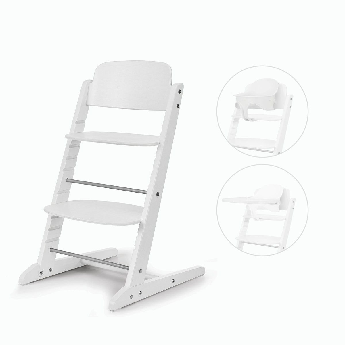 Chaise haute bébé IRIS évolutive 3 en 1 all white, CYBEX