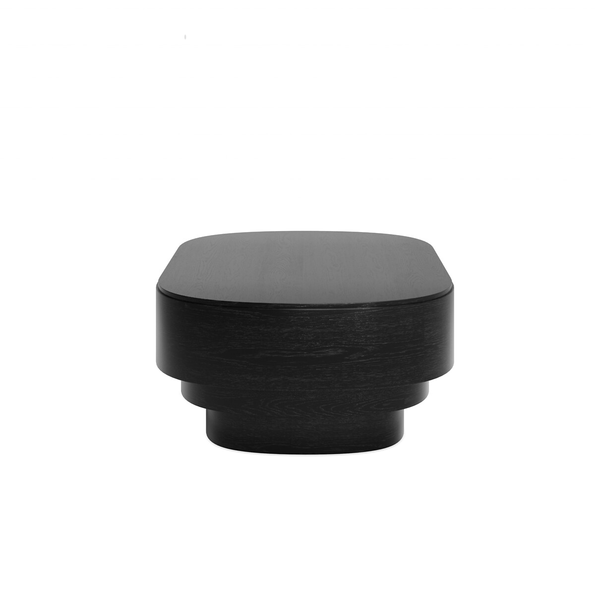 Vittoria Oval Wood Coffee Table black, ÉDITÉ