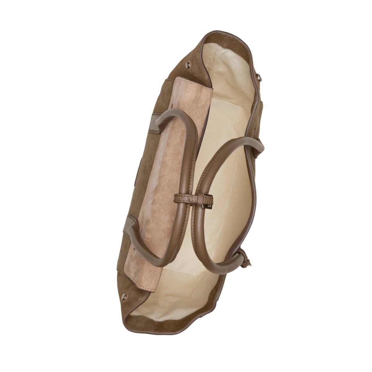 Sac cabas modèle Gaby, grand format en cuir de vachette de qualité supérieure marron clair, MARC O'POLO