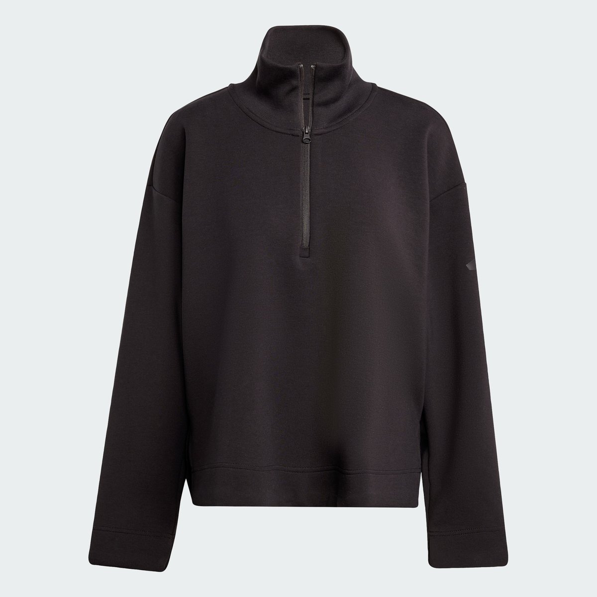 Haut Zip 1/4 Soft Lux Haut Zip 1/4 Soft Lux black, ADIDAS SPORTSWEAR