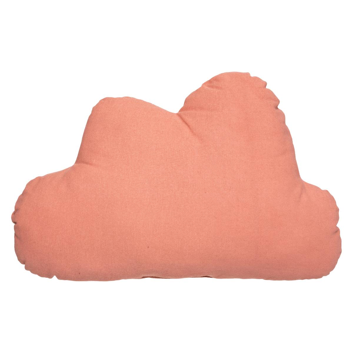 Coussin enfant BERLINGOT nuage OYA terracotta, ATMOSPHERA FOR KIDS