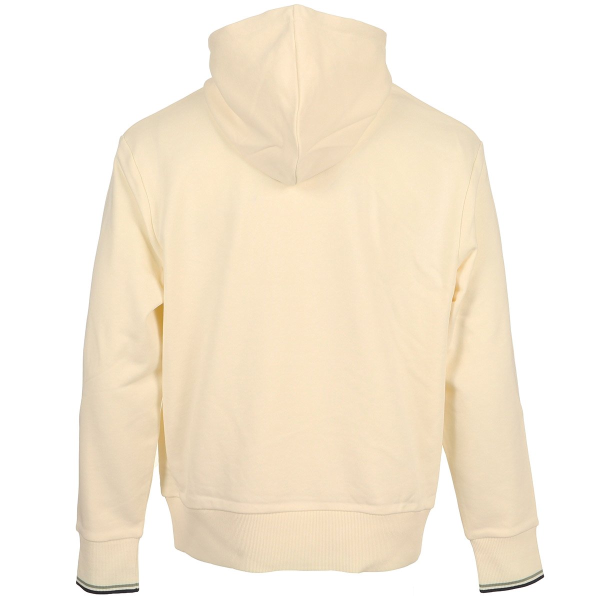 TIPPED HOODED SWEATSHIRT ecru, FRED PERRY