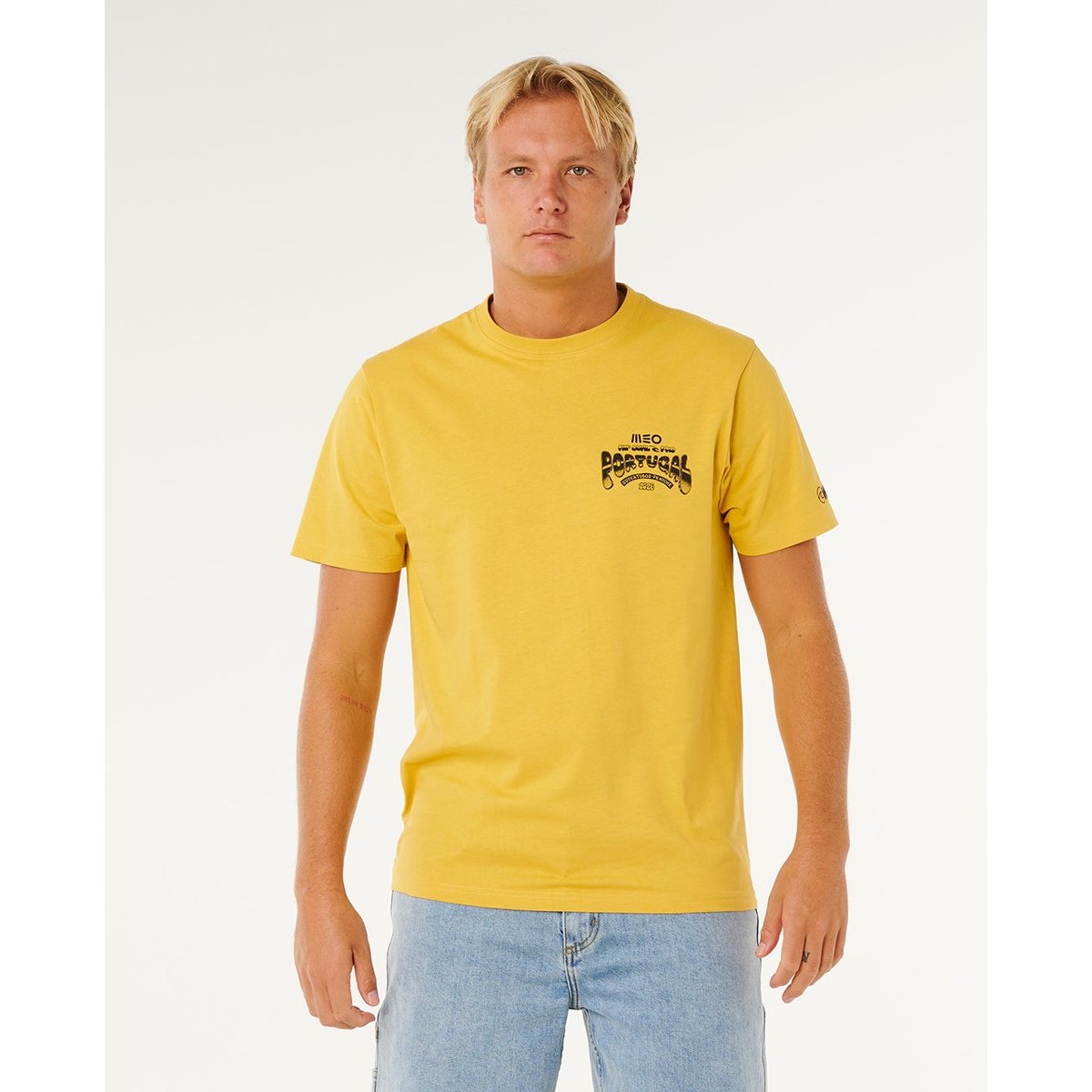 T-shirt relax MEO PENICHE Pro 26 ocre, RIP CURL