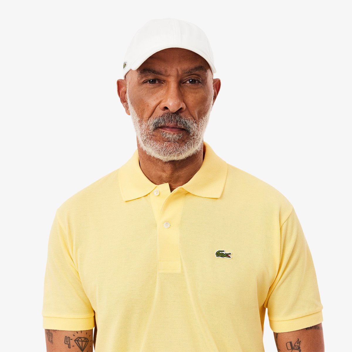 Polo L.12.12 Original classic fit jaune-107, LACOSTE