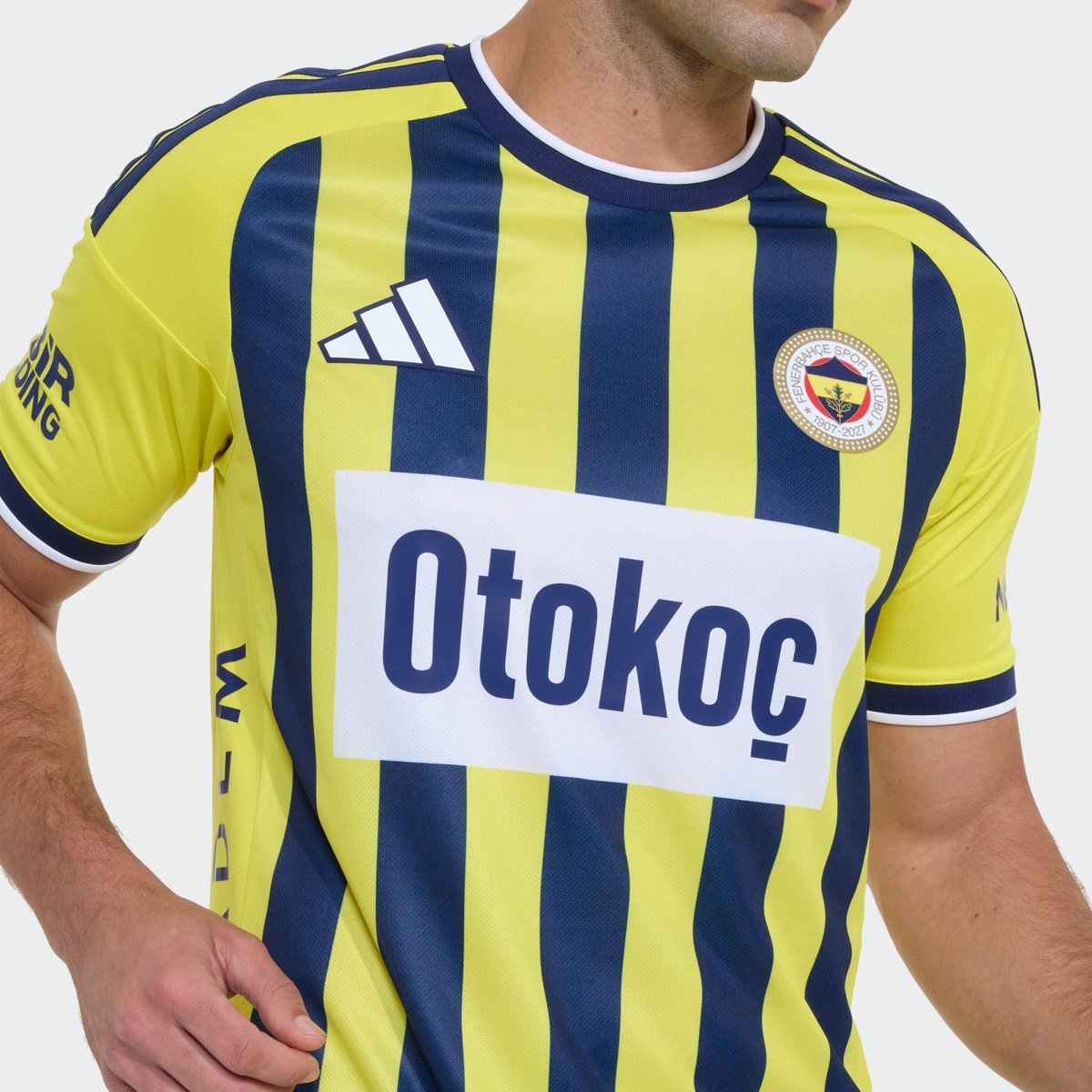 Maillot Domicile Fenerbahçe 2026/2027 bright yellow, adidas Performance