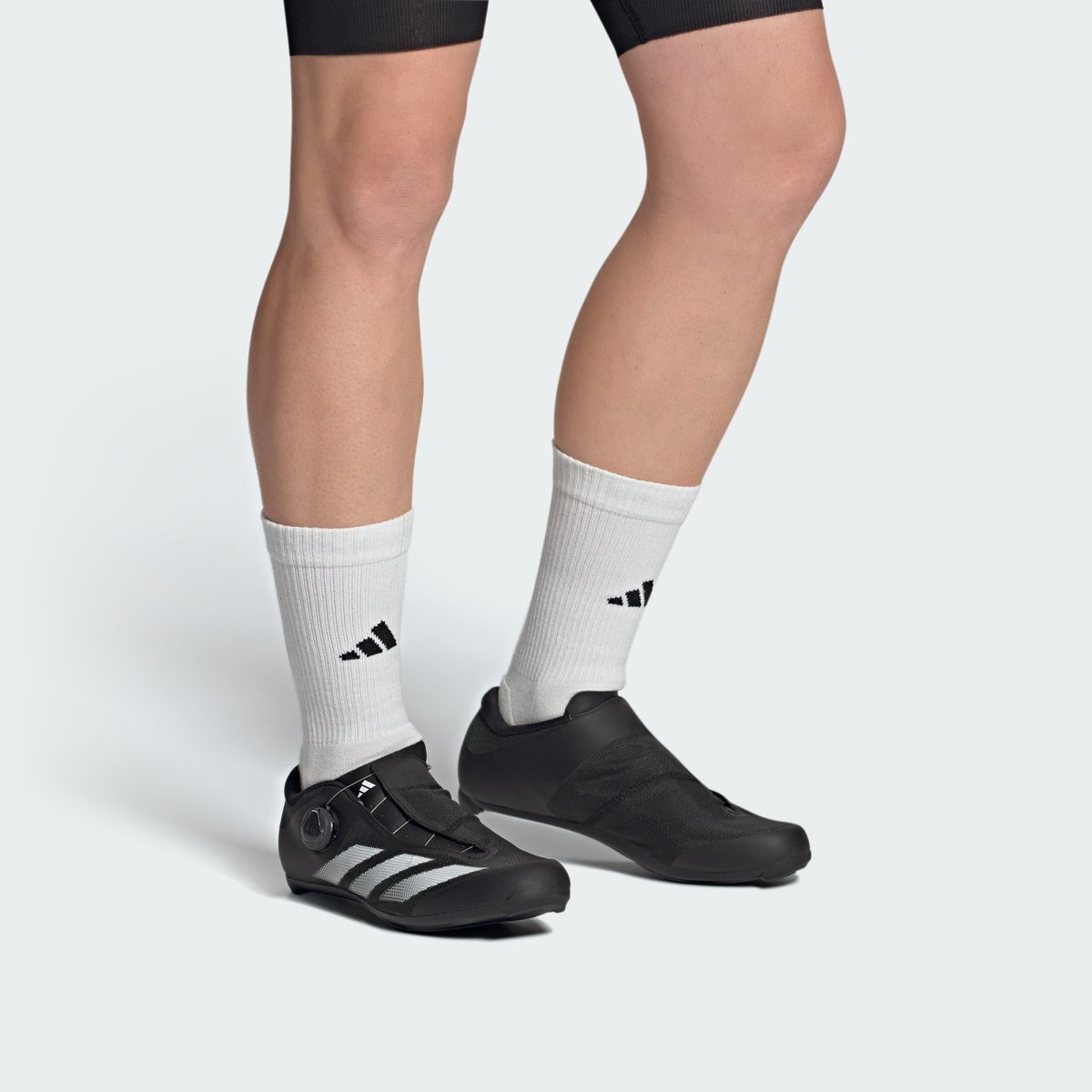 Chaussure De Cyclisme Tempo 3 Bandes Boa core black / cloud white / cloud white, adidas Performance