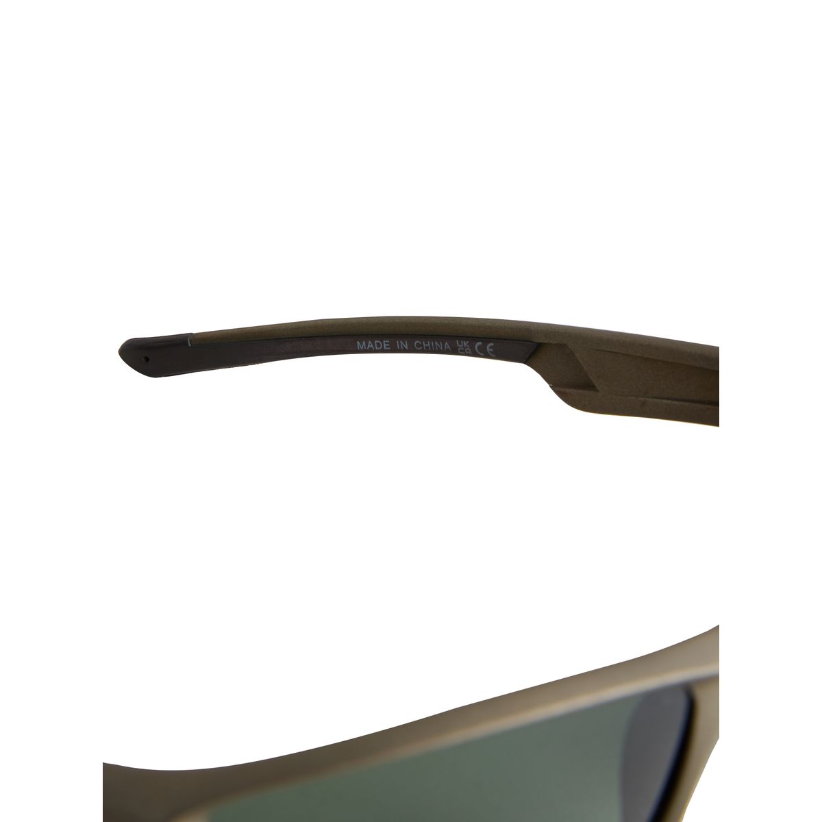Lunettes de soleil polarisées enveloppantes vert olive, NEXT