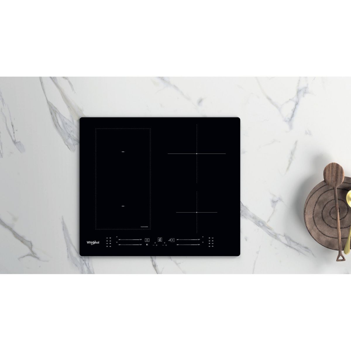 Plaque induction WLS7960NE couleur unique, WHIRLPOOL