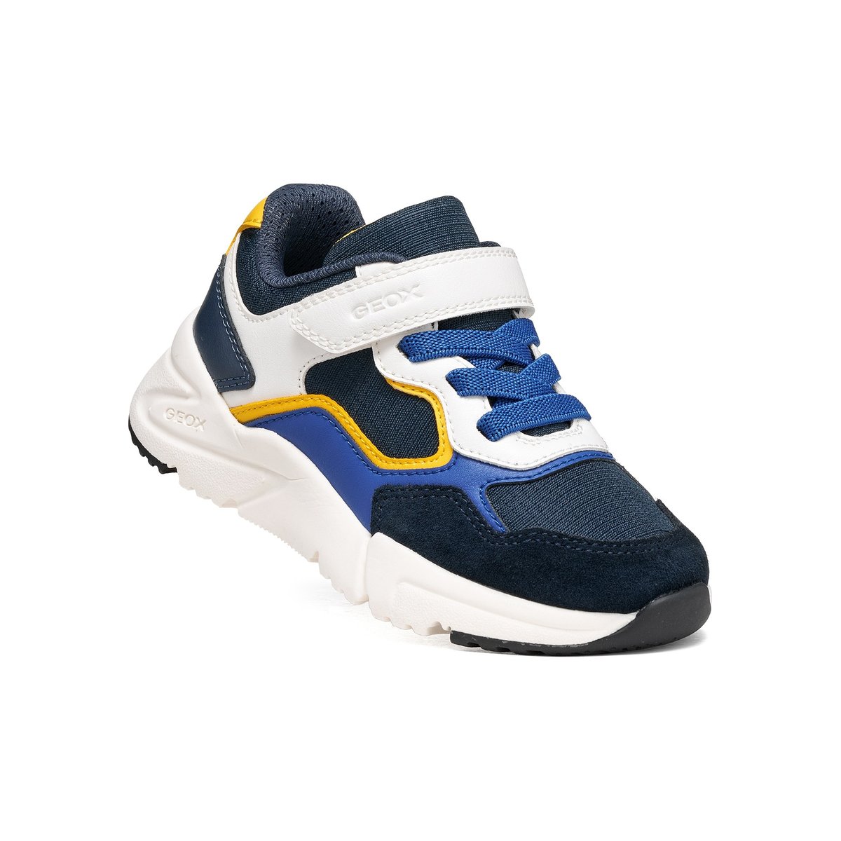 Baskets J LOFTUS bleu marine/blanc, GEOX