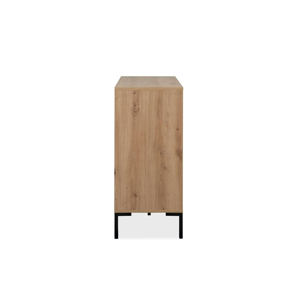Buffet de salle à manger décor bois 2 portes 3 tiroirs KARVI bois naturel, PIER IMPORT