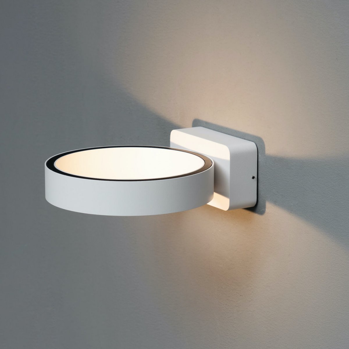Applique LED circulaire murale - EYE blanc, KOSILUM