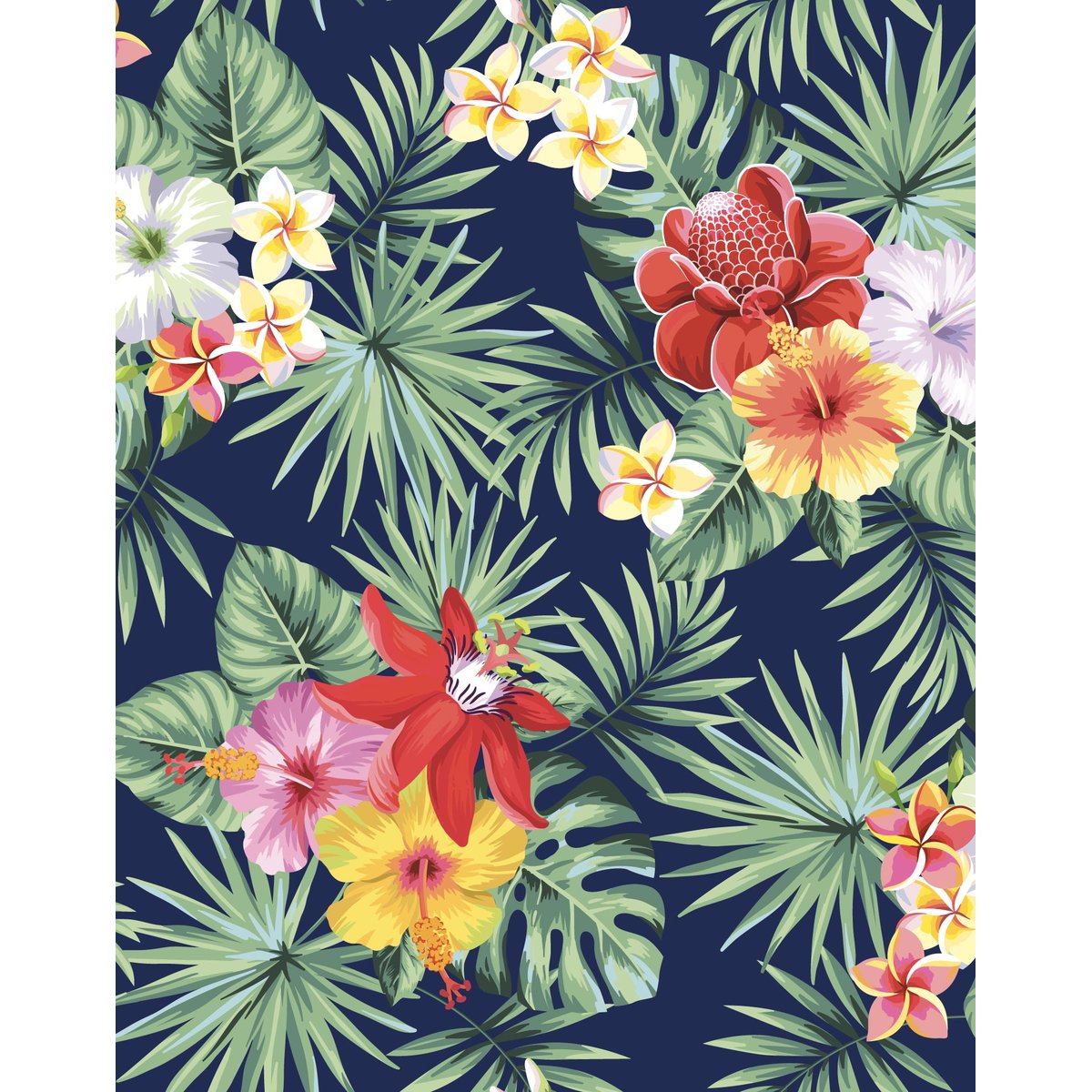 BOXER COURT FIDJOU floral, PULLIN