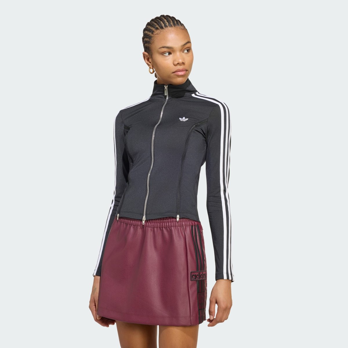 T-Shirt Zippé Manches Longues Adidas X Mia Marquez T-Shirt Zippé Manches Longues Adidas X Mia Marquez black, adidas Originals