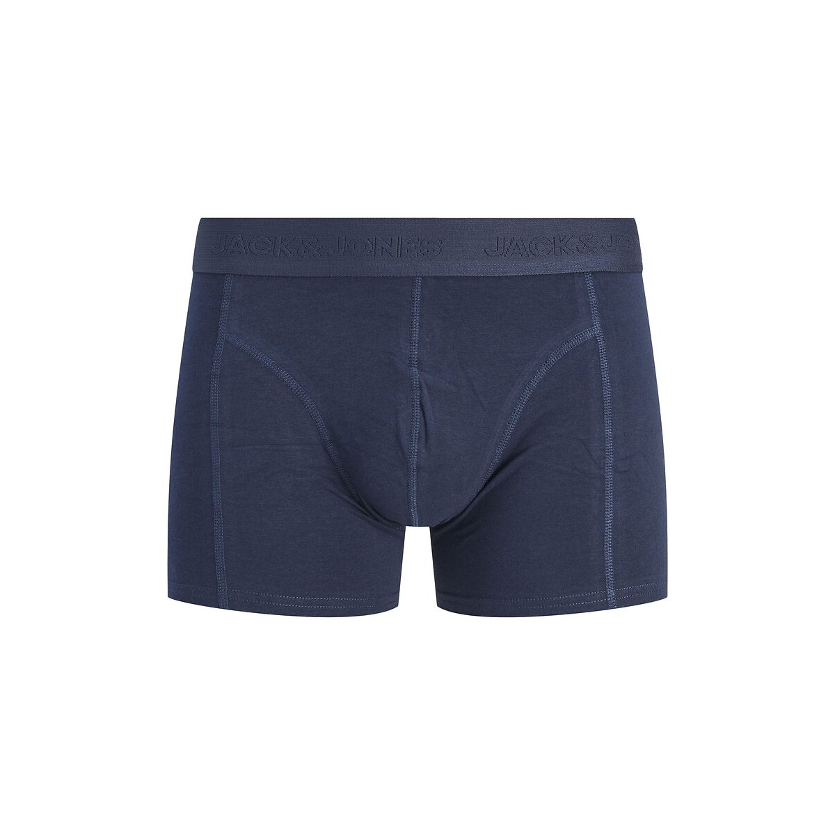Lot de 3 boxers unis marine + marine + marine, JACK & JONES