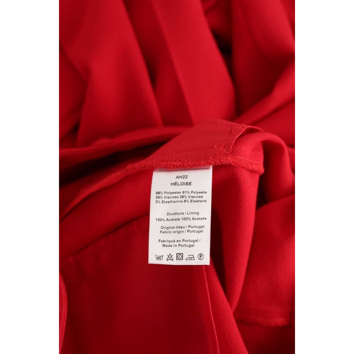 Pantalon droit - Très Bon État rouge, PETITE MENDIGOTE