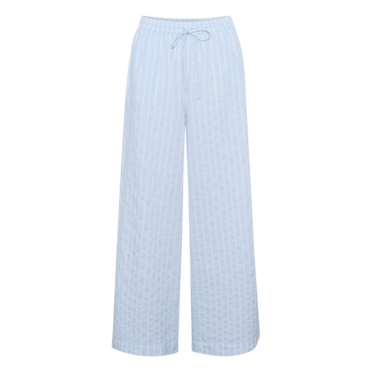 Casual pants bleu/blanc rayures, KAFFE